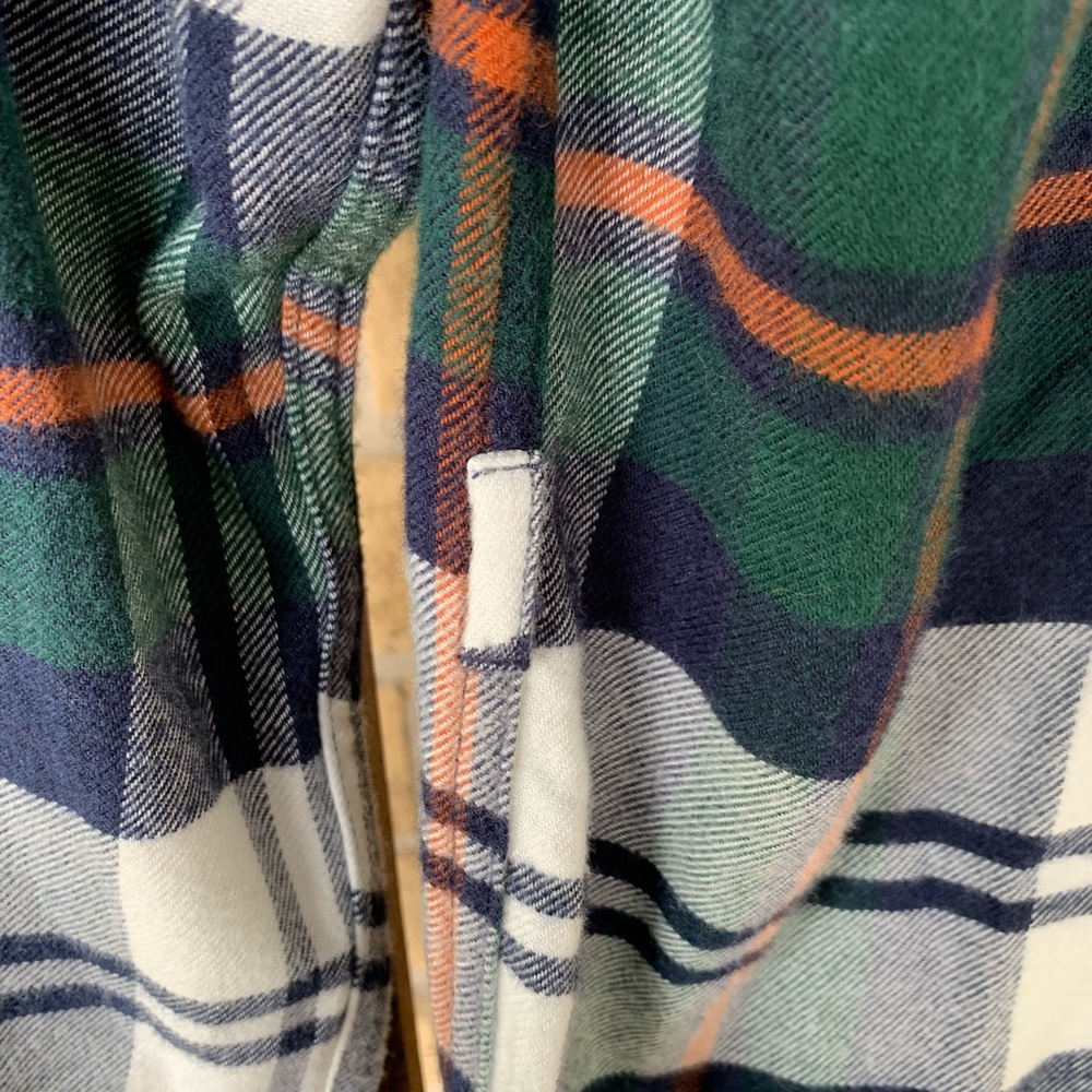 Rails Plaid 3/4 Sleeve Button Down Tunic Dress - image 8